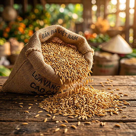 Lúa gạo Bình Thuận